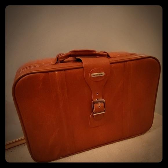 world traveler luggage vintage